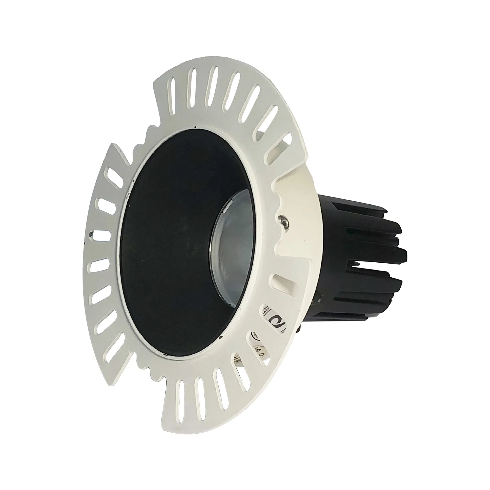 DM202559  Basy 15 Philips Powered 15W 3000K 890lm 24° CRI>90 LED Engine, 250mA White Fixed Recessed Spotlight, IP20